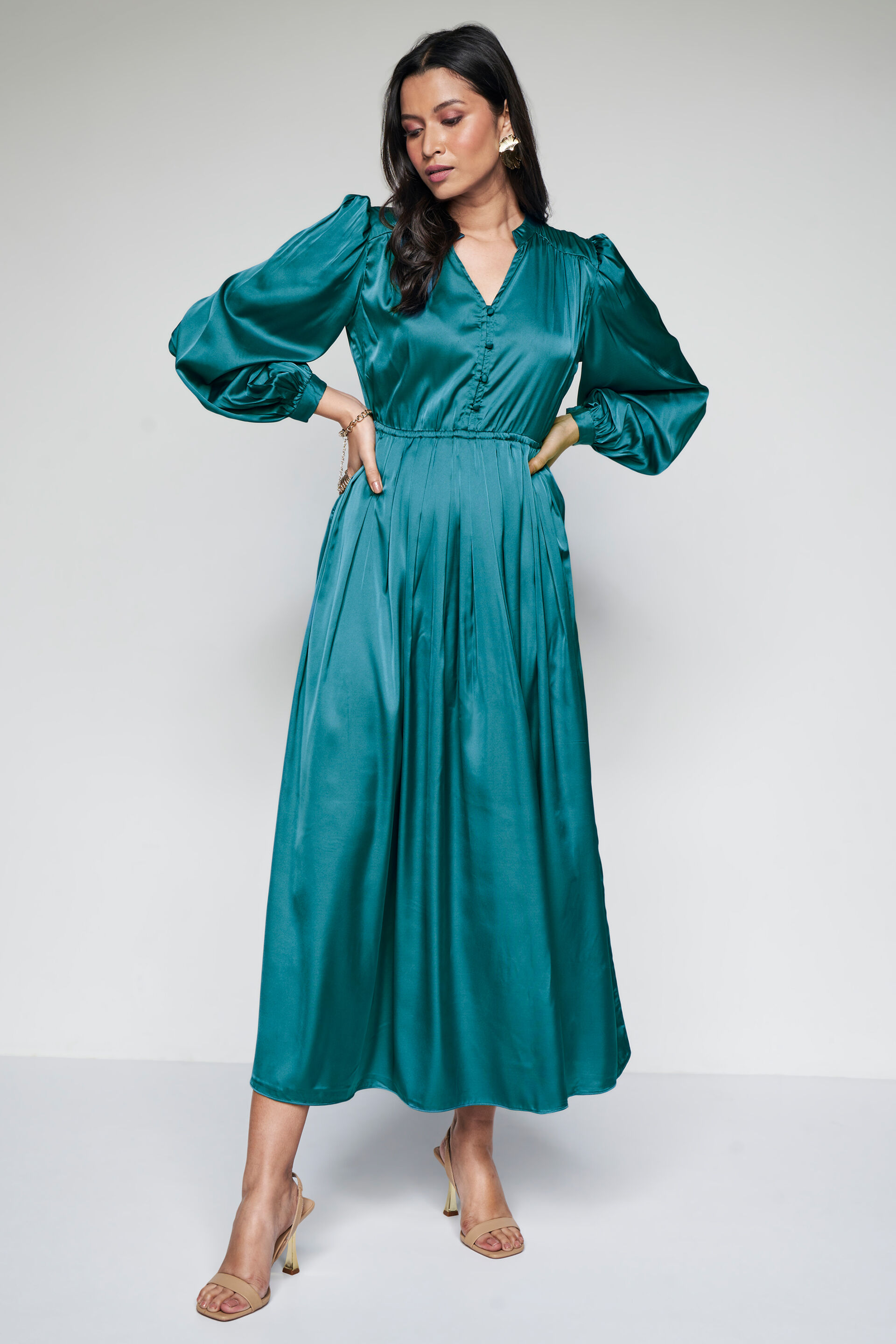 Long sleeve diana maxi dress online